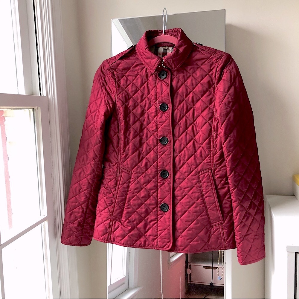 🇬🇧💯 SzXS Burberry classic quilting jacket